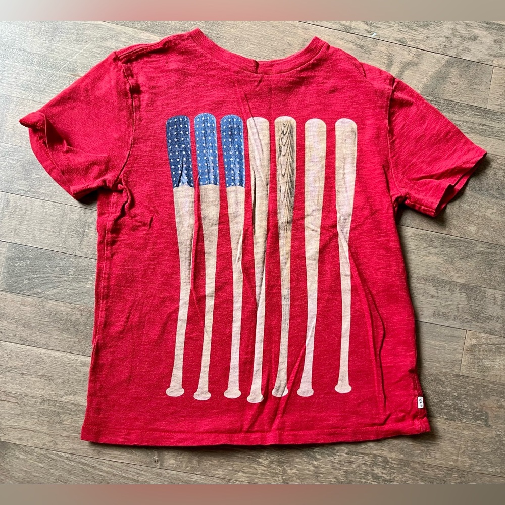 GAP KIDS Baseball Graphic Tee. SIZE M (8).